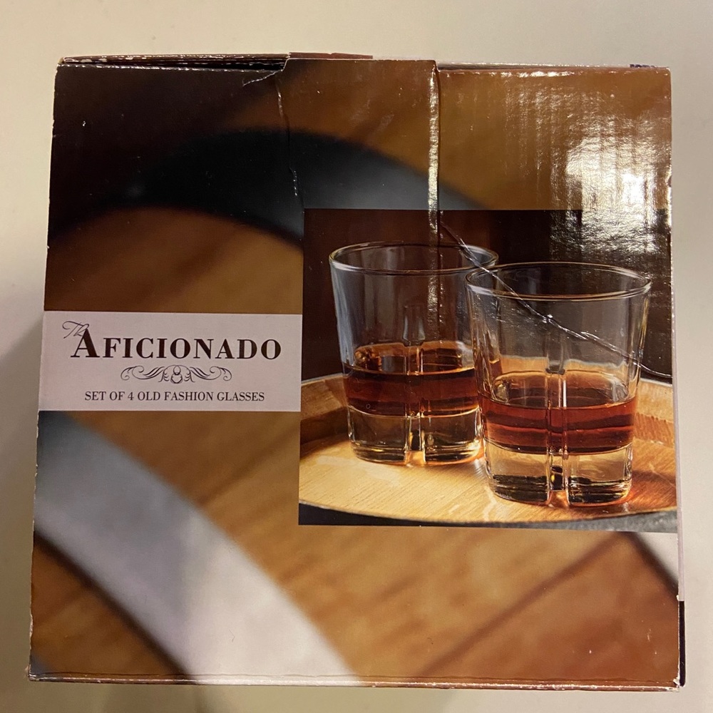 Aficionado Old Fashioned Glass Set